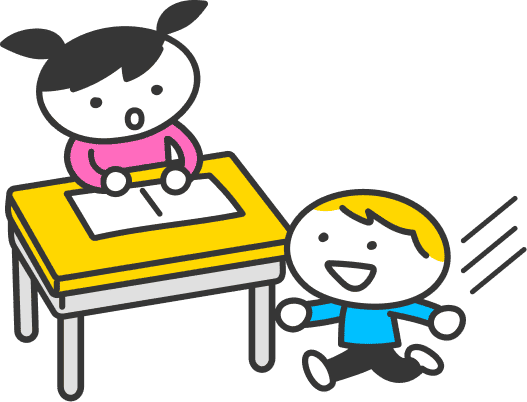 授業中や家でも落ち着きがなくソワソワ